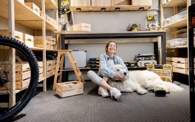Garage Makeover: Overhead Racks, Slatwalls & Shelving Ideas